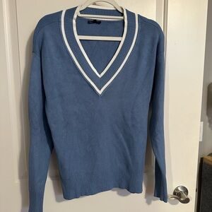 Blue Women’s Cricket Sweater